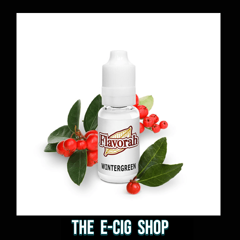 The E-Cig Shop Chesterfield Flavorah flavour concentrates Wintergreen